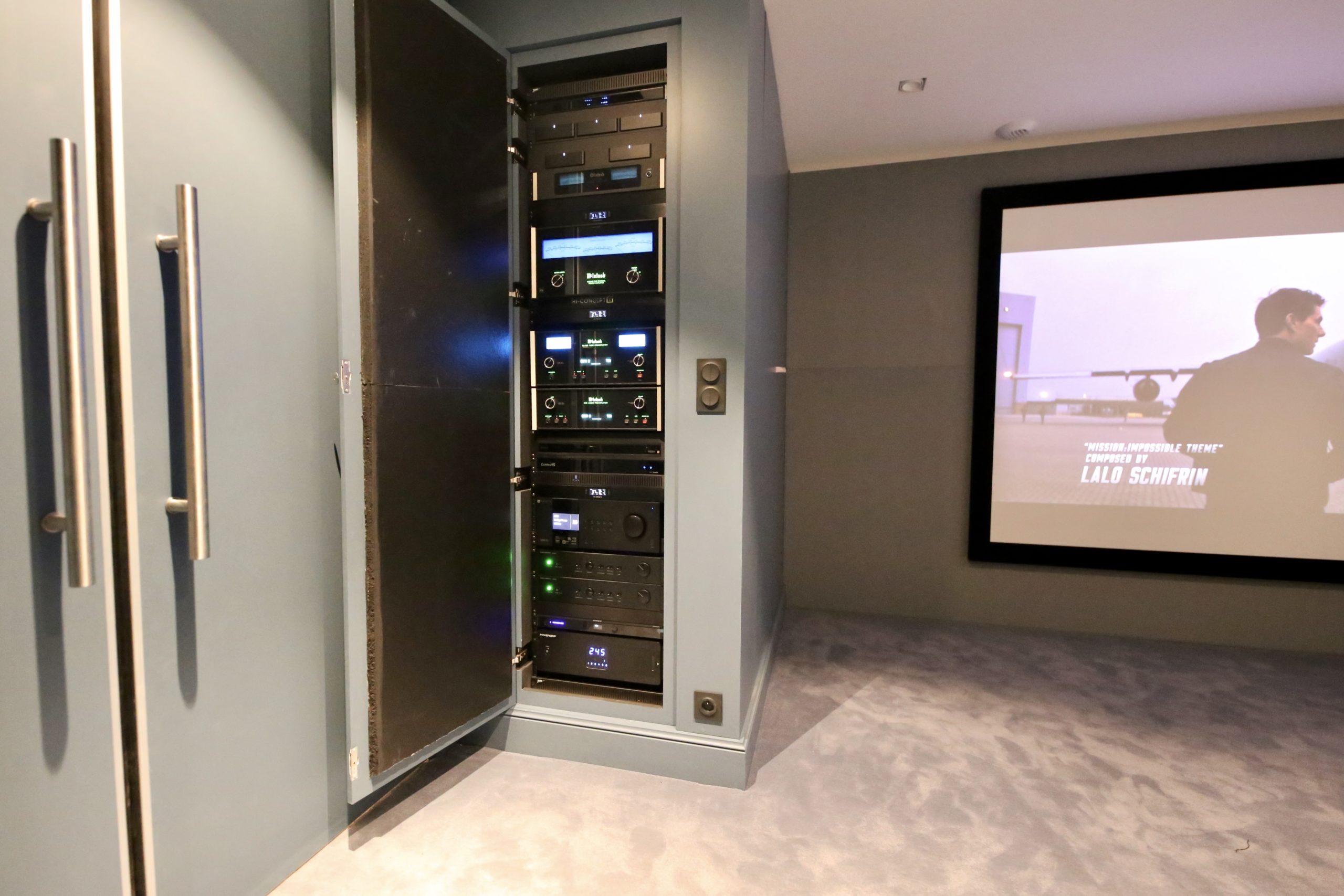 Baie technique distribution vidéo MoIP HDBaseT