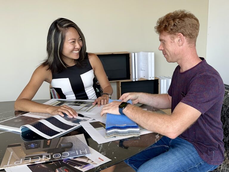 Smart home project consultation at Hi-Concept showroom