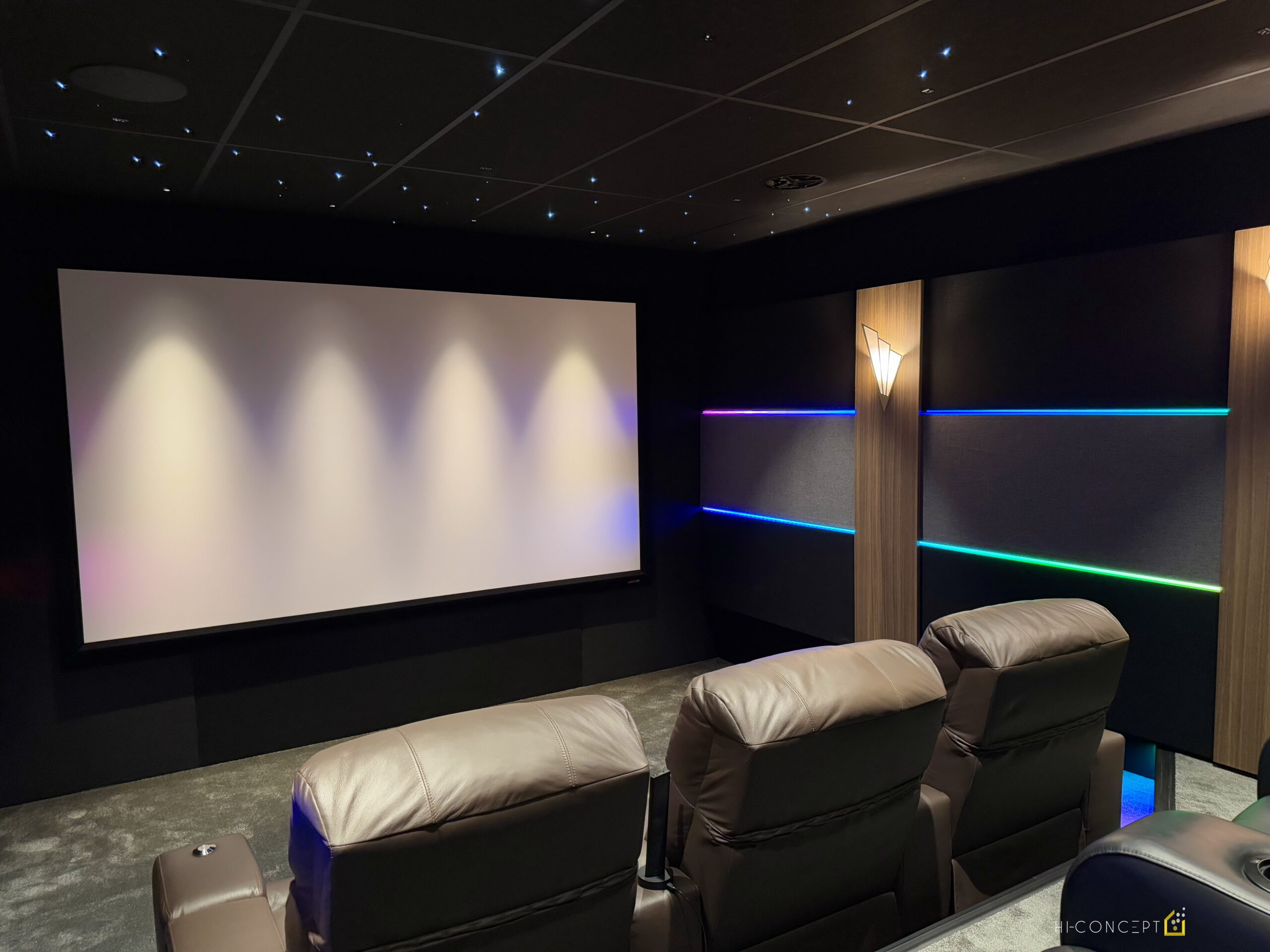 Cinéma privé à louer, Salle de cinéma privative Laval