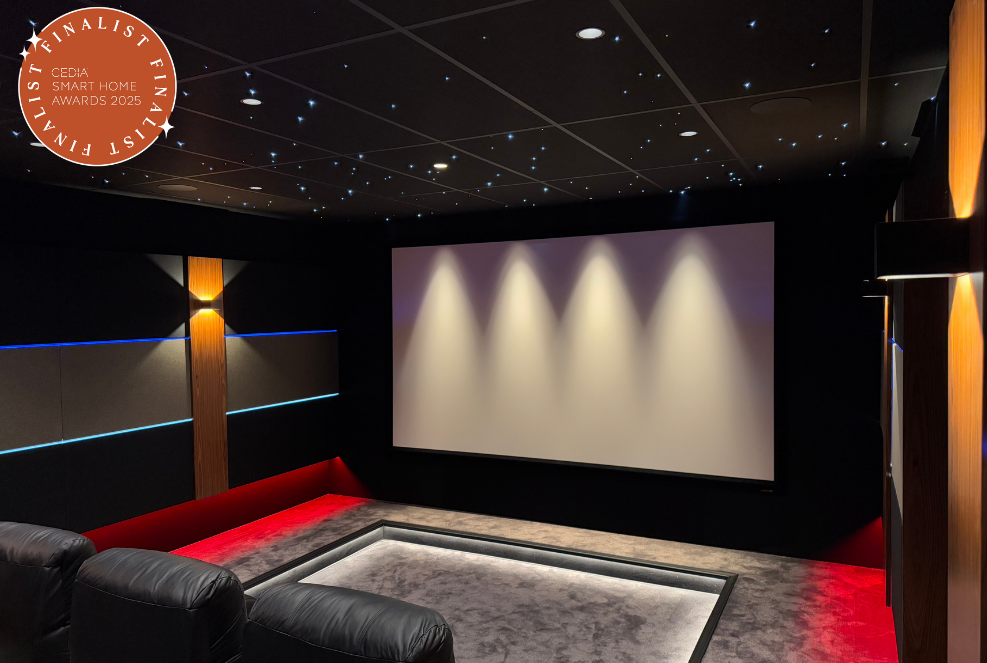 CEDIA Smart Home Awards 2025 Finalist - Blockbuster Barn