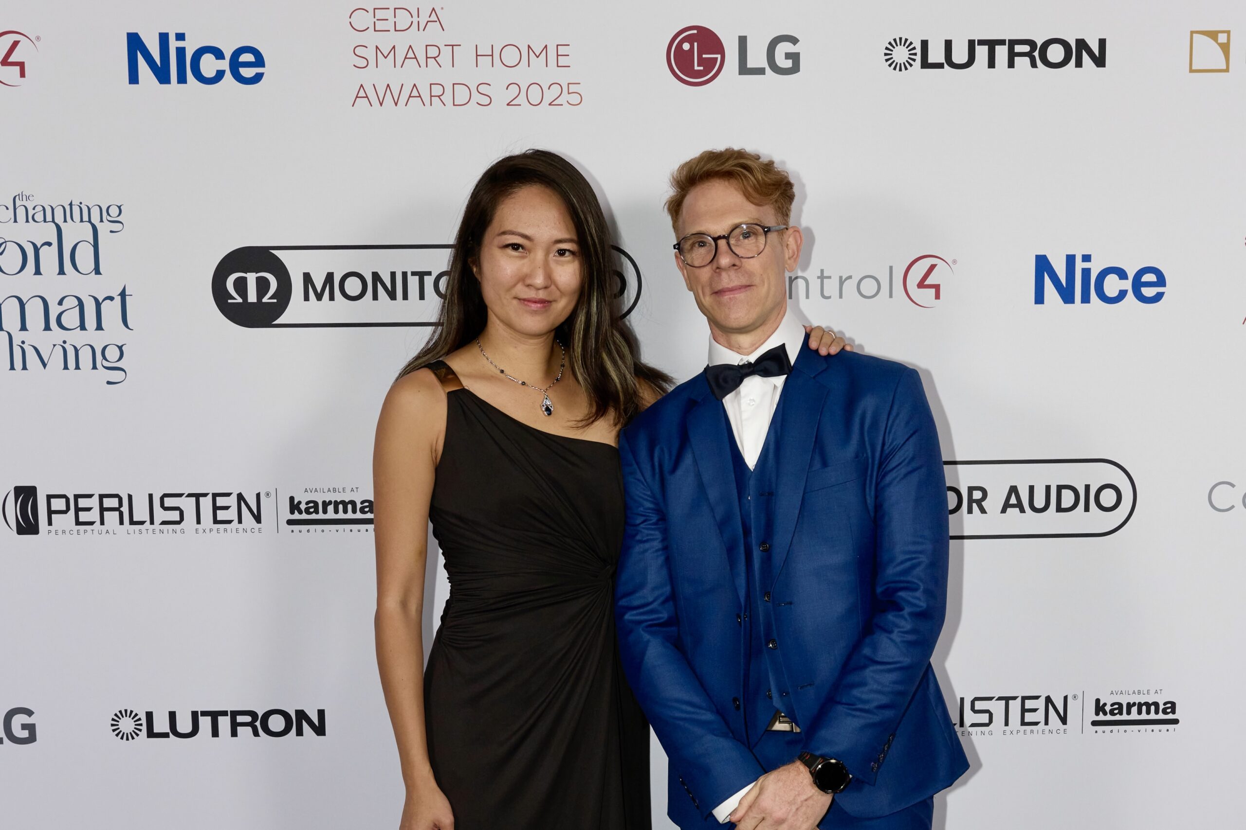 L'équipe Hi-Concept à la cérémonie des CEDIA Awards 2025 à Londres